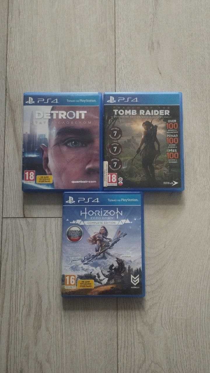 Комплект користованих  ігрових  дисків  для PlayStation 4 та 5