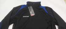 (XS) Bluza dresowa czarny niebieski DELTA ZINA sport piłka trening