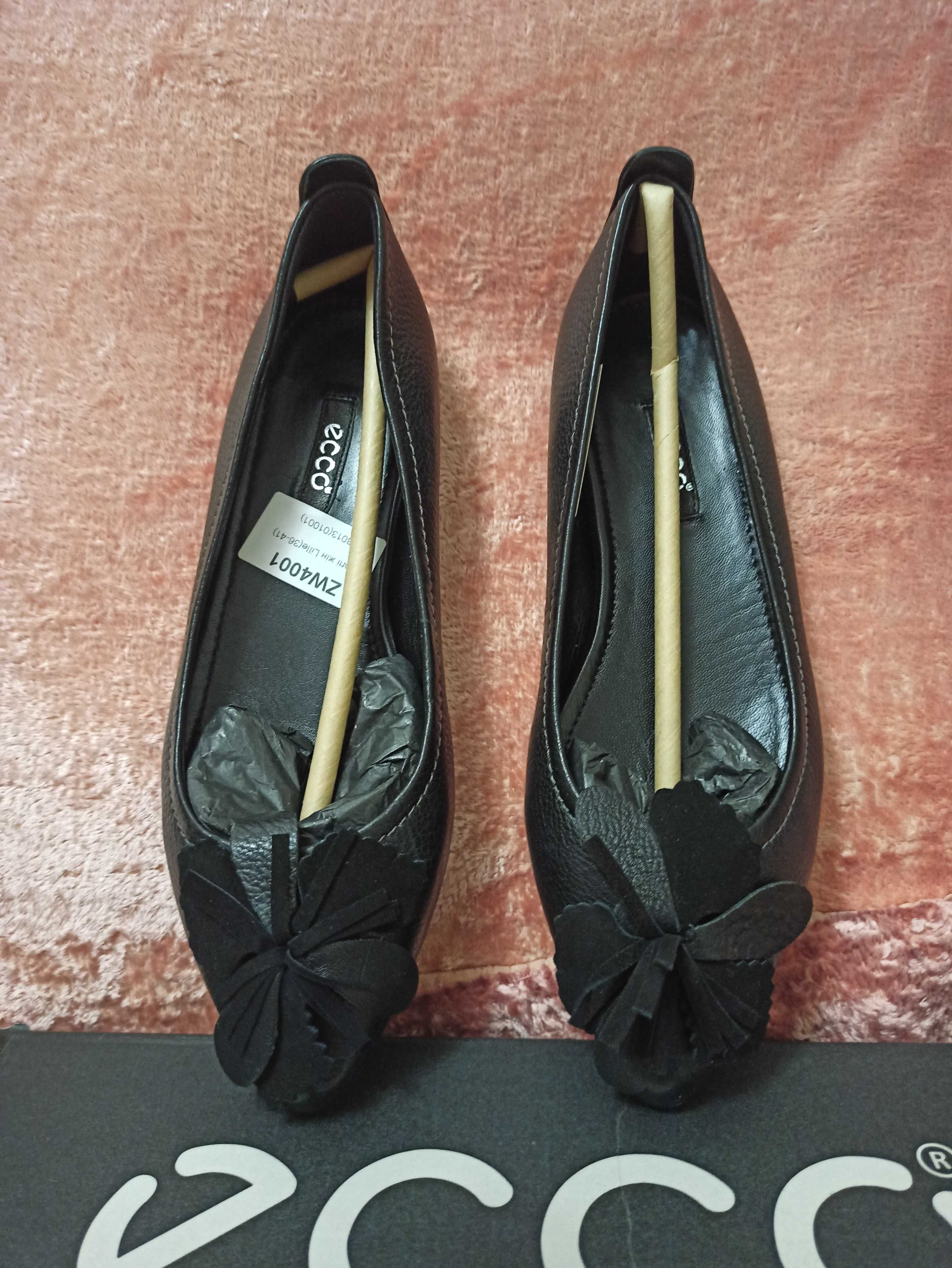 Продам НОВІ жіночі туфлі (балетки) торгової марки Ecco.  36р.