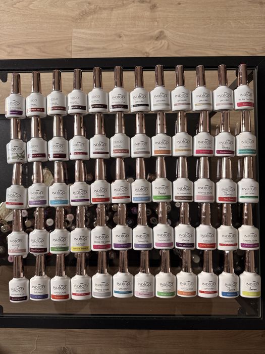 Lakiery hybrydowe i żele - zestaw 135 szt