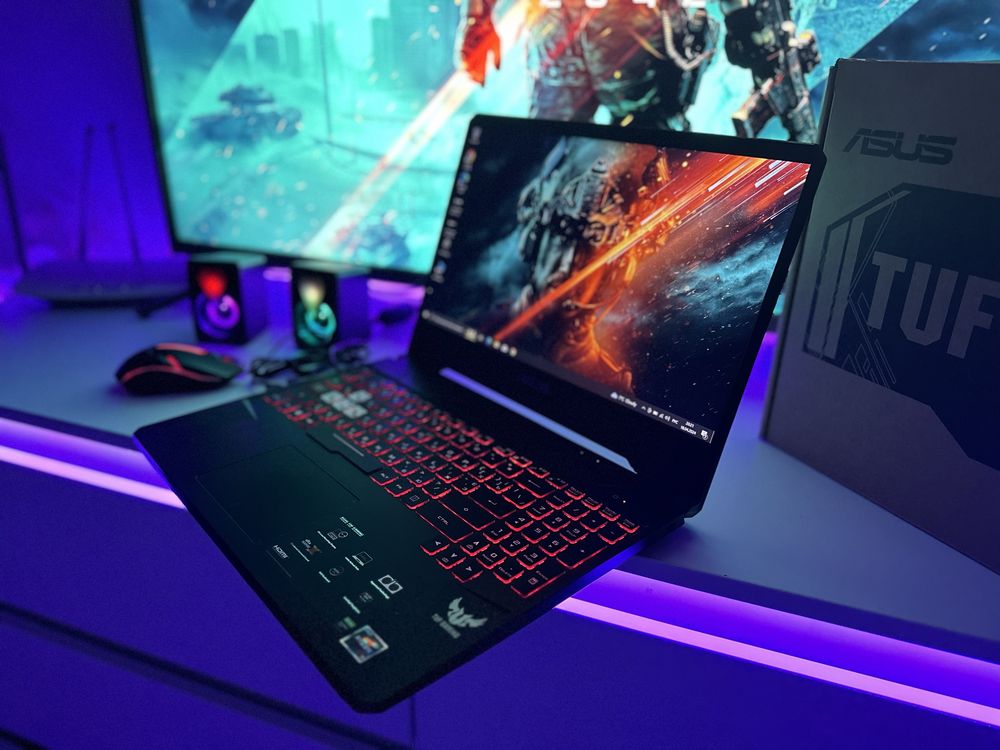 Игровой Быстрый Asus TUF GAMING 15 + Игровые Девайсы