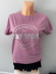 Nowa koszulka T-shirt damski DKNY SPORT różowa M
