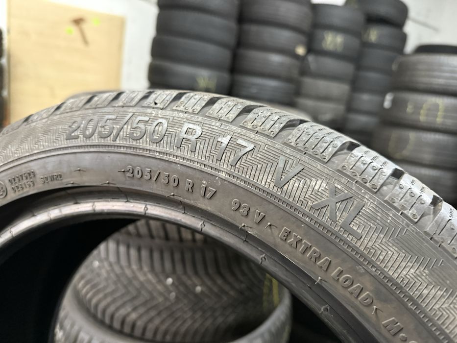 4xGislaved 205 50r17., 2023 7.6mm