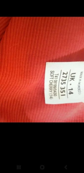 Bluzka damska bez rękawów top S/M/L