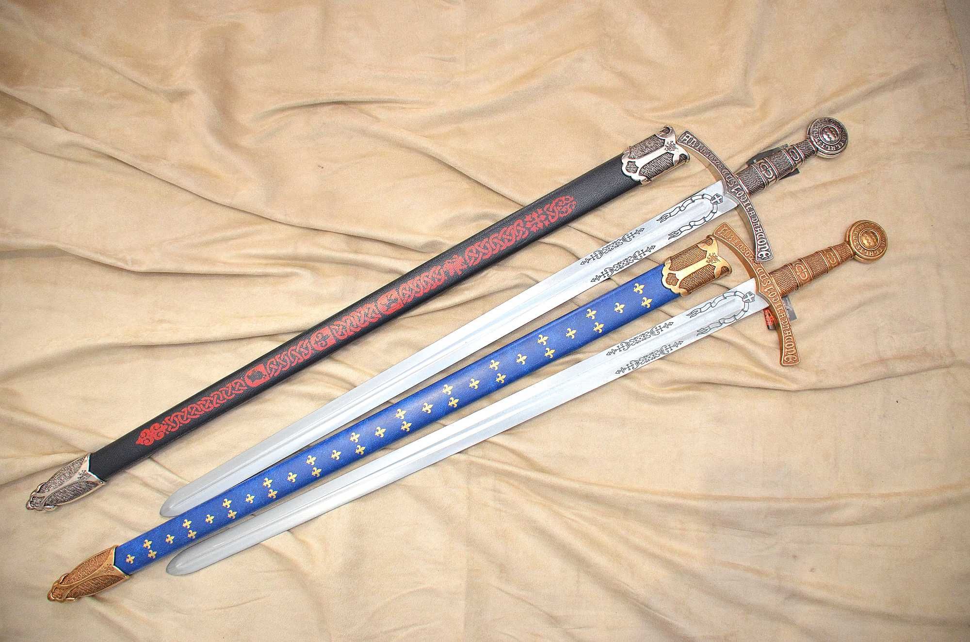 Replika broni Miecz Templariuszy Denix 6201, Pochwa czarna
