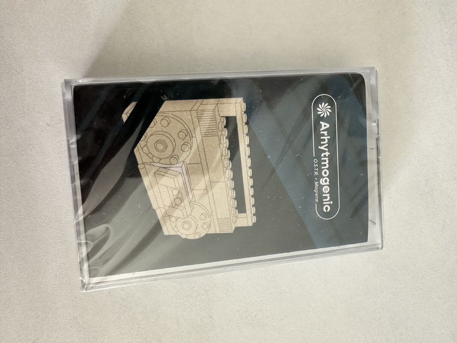 Kaseta MC OSTR MAGIERA - Arythmogenic Nowa!