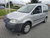 Volkswagen Caddy 1.6 Benzyna + LPG | 5 osobowy | Klimatyzacja | Hak

V