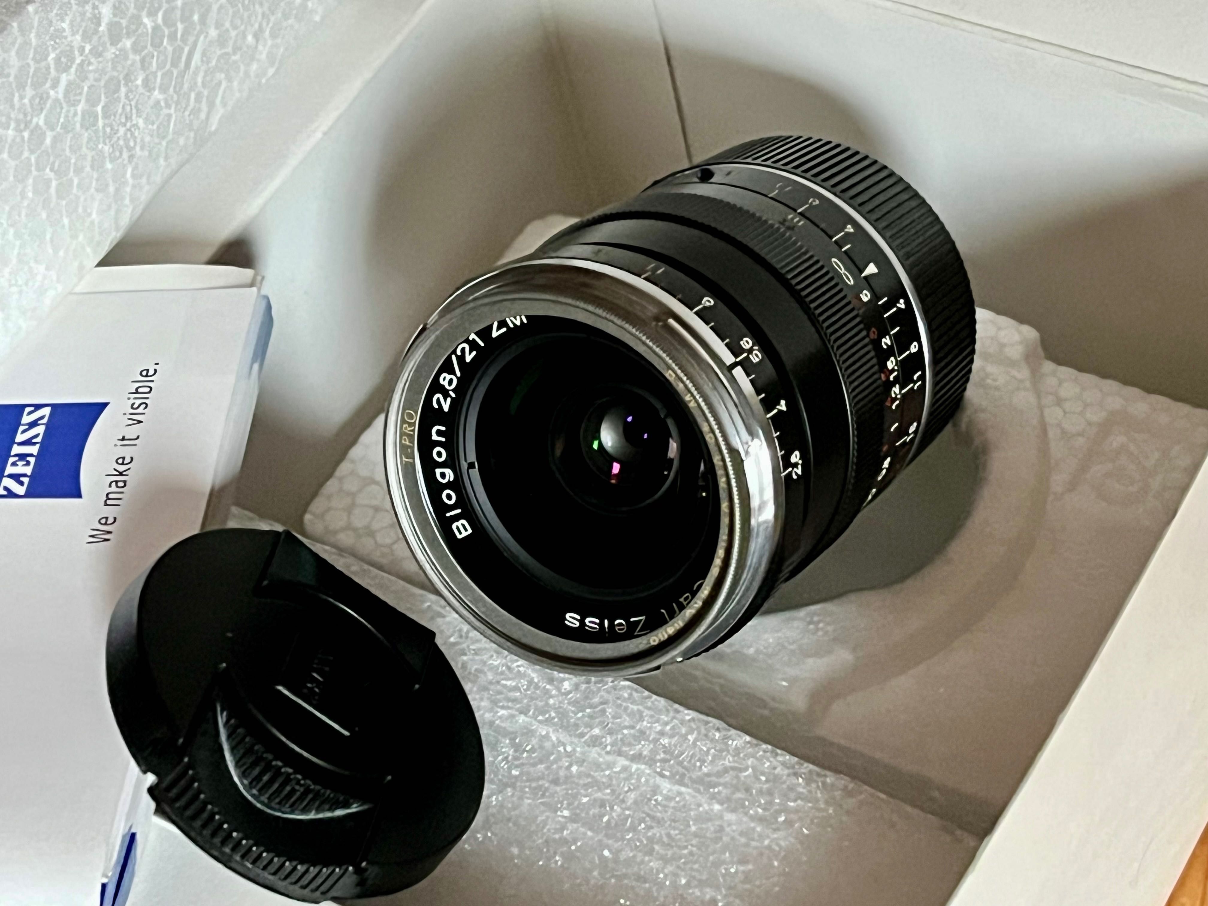 Obiektyw Zeiss Biogon ZM 2.8/21 mm