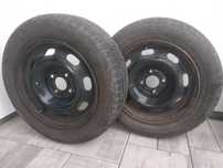 Koła stalowe z oponami zimowymi 195/60R15 Peugeot 307 kpl.śrub gratis