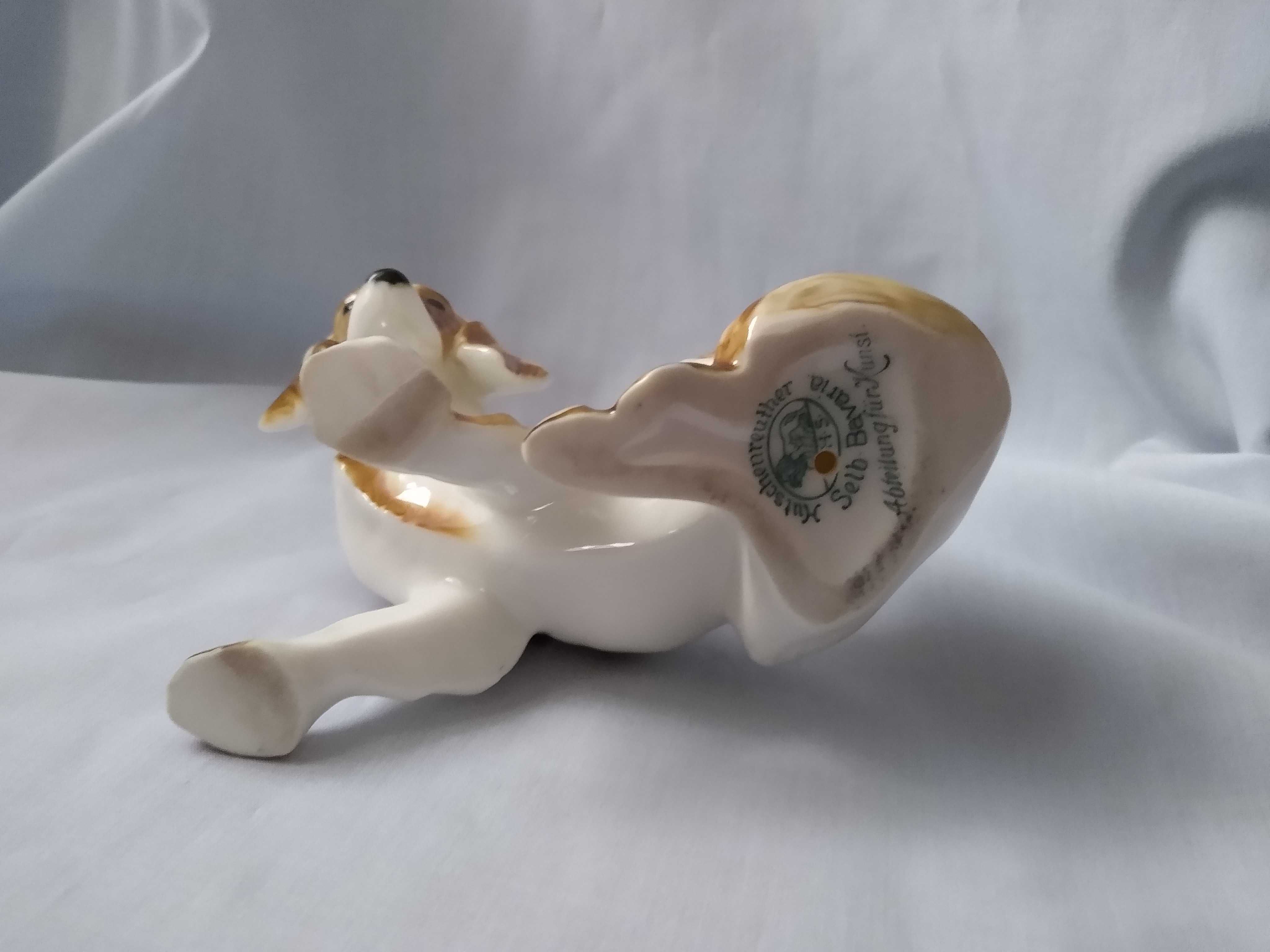 Hutschenreuther figurka porcelanowa pies szczeniak