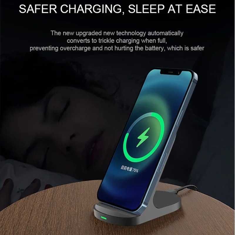 Підставка тримач із бездротовою зарядкою до 15W Quick Charge Z13