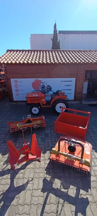 Campanha de Natal: Trator Kubota Bulltra B1-15 + 4 alfaias POUPE 1250€