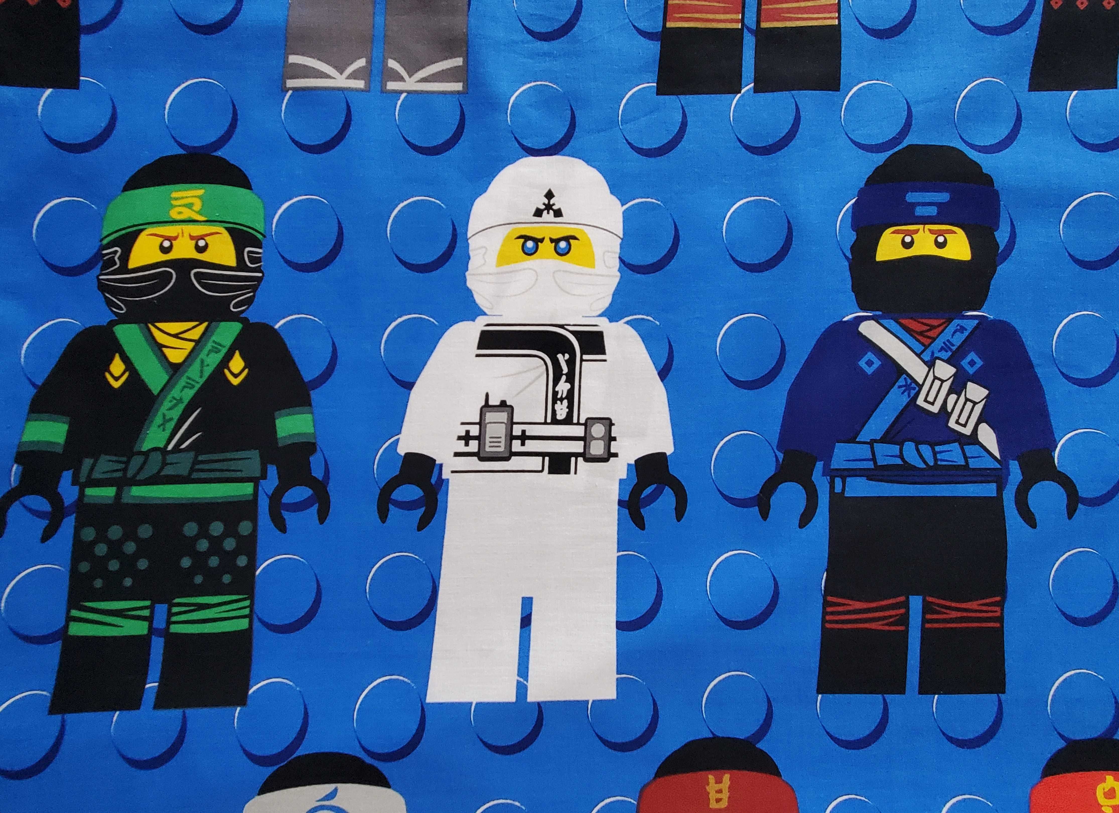 Pościel dziecięca dwustronna Lego Ninjago CharacterWorld 135x200 cm