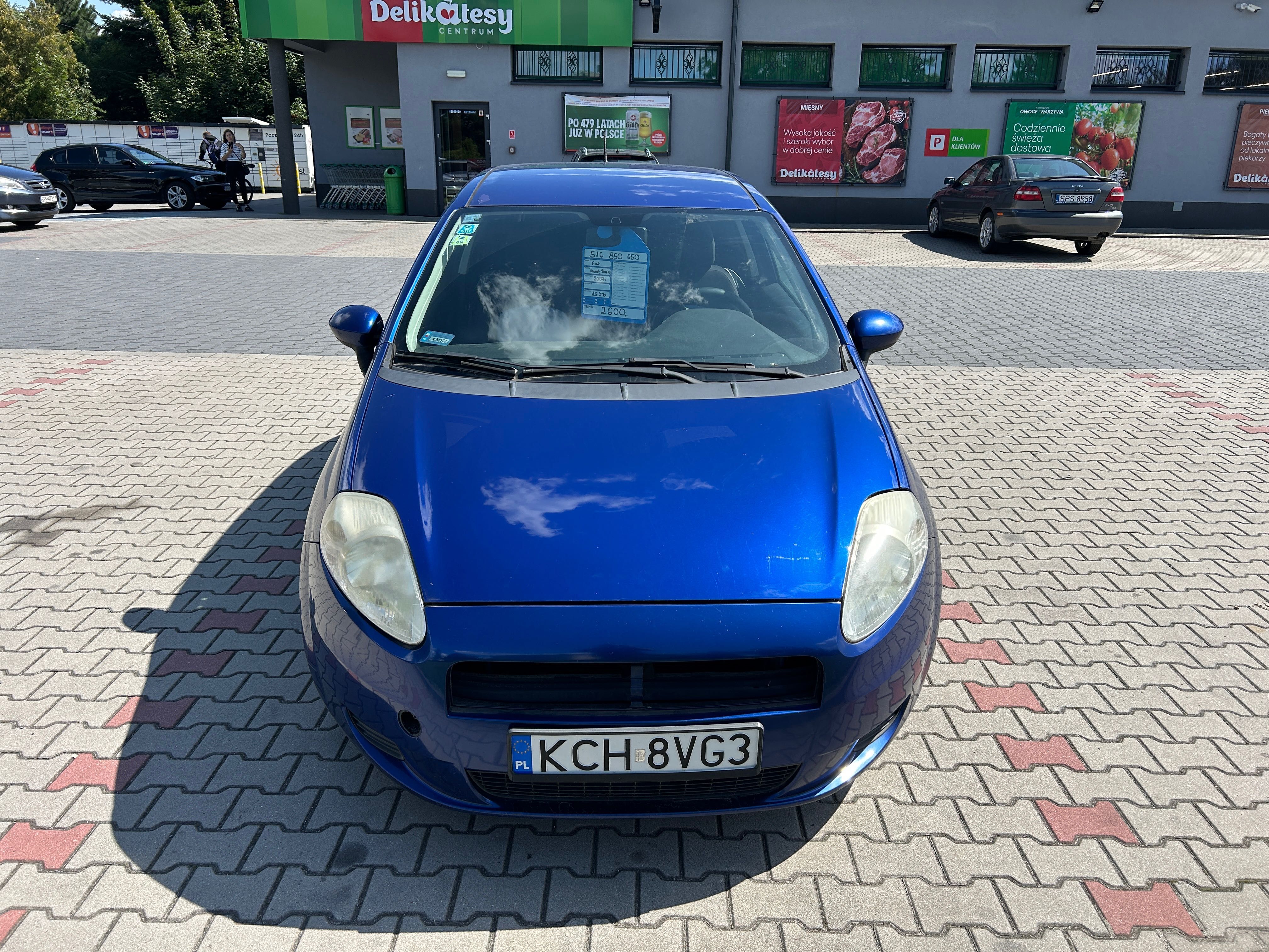 Fiat Grande Punto 1.3 JTD Klimatyzacja, Ważne OC i Przegląd !