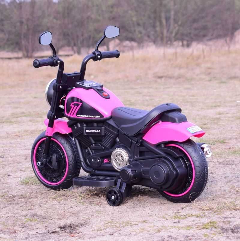 Autko motor PIERWSZY CHOPPER na akumulator trójkołowy dla dzieci AHL08