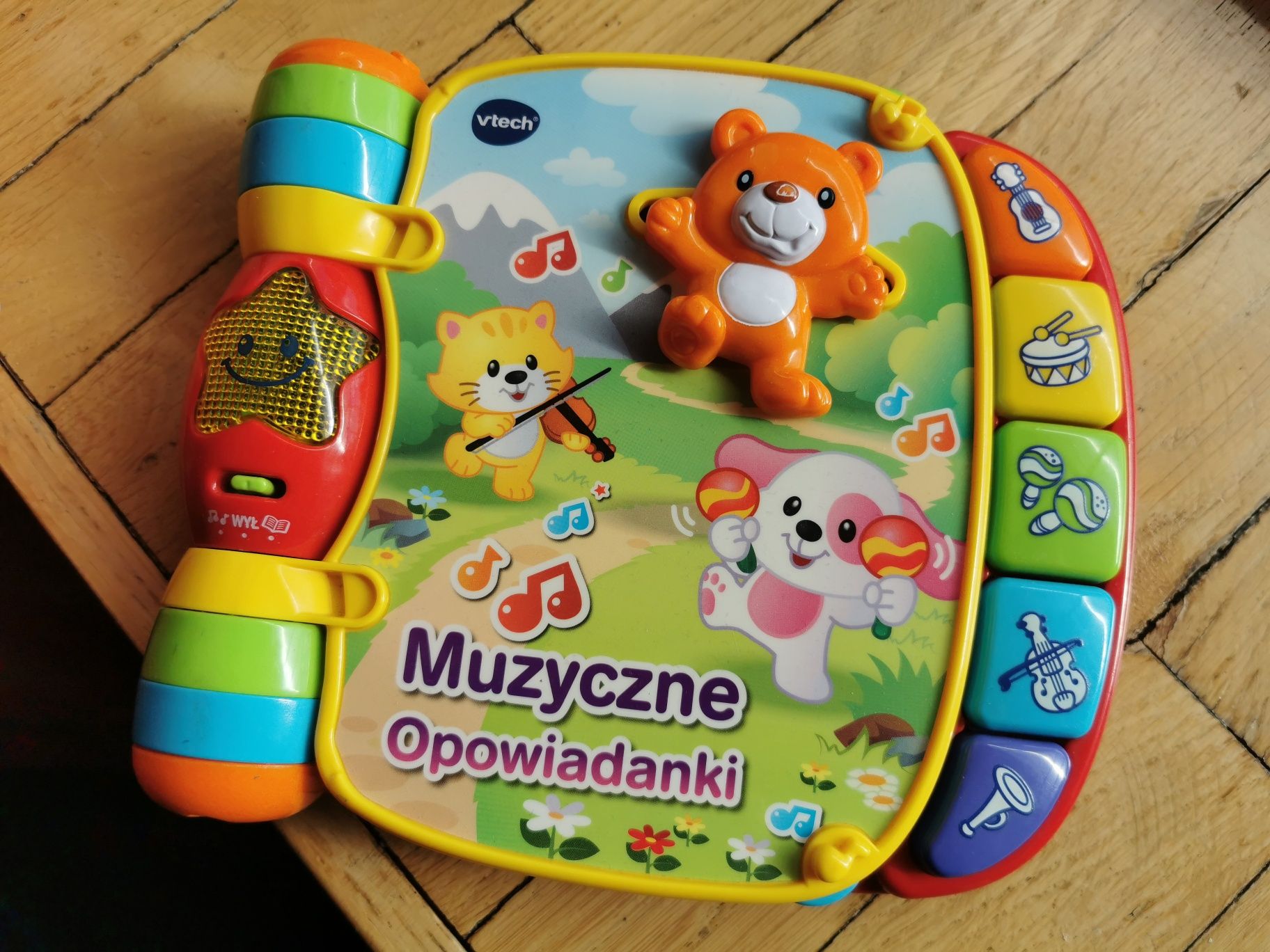 Interaktywna książeczka vtech muzyczne opowiadanki