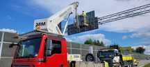Wynajem podnośników koszowych do 35m w górę do 30m w bok 4x4