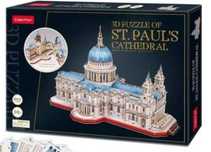 Puzzle 3D Cubic Fun Tower Bridge światełka LED
