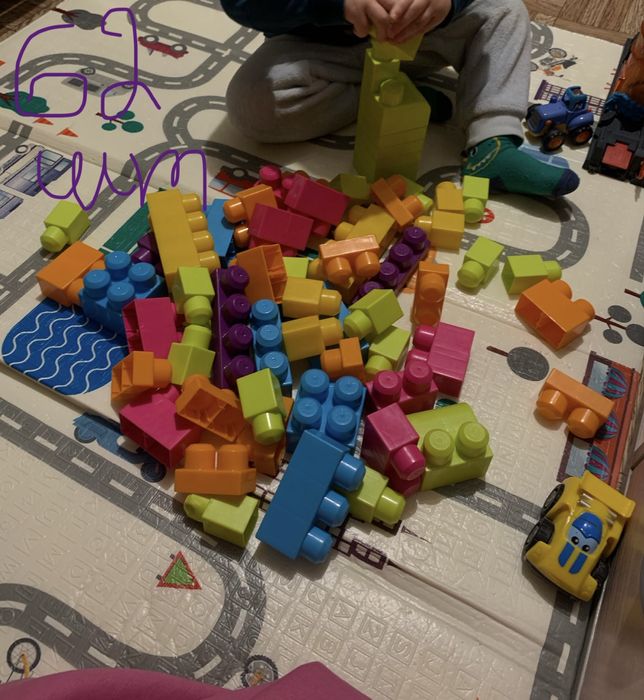 Конструктор мега блокс 63 шт