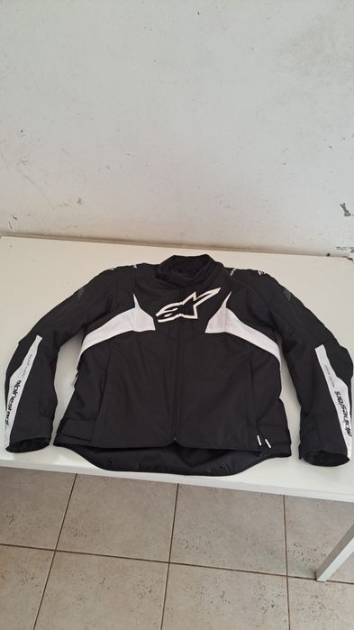 Casaco NOVO!! de motas ALPINESTARS T-Jaws V4 WaterProof Black / White