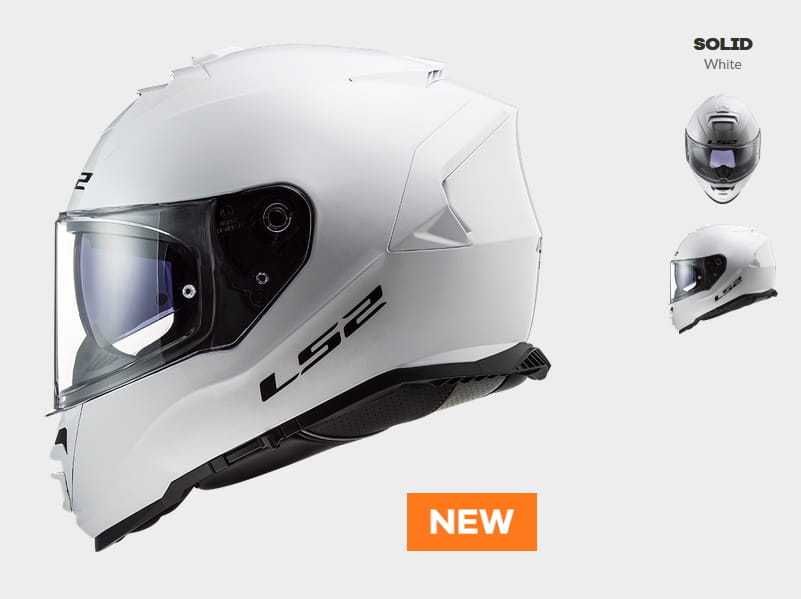 Kask LS2 FF800 Storm solid white rozmiar XXL