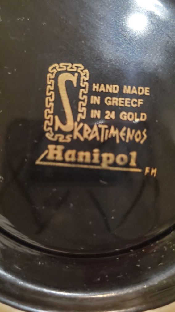 24 карата Greece блюлца пепельница чашки