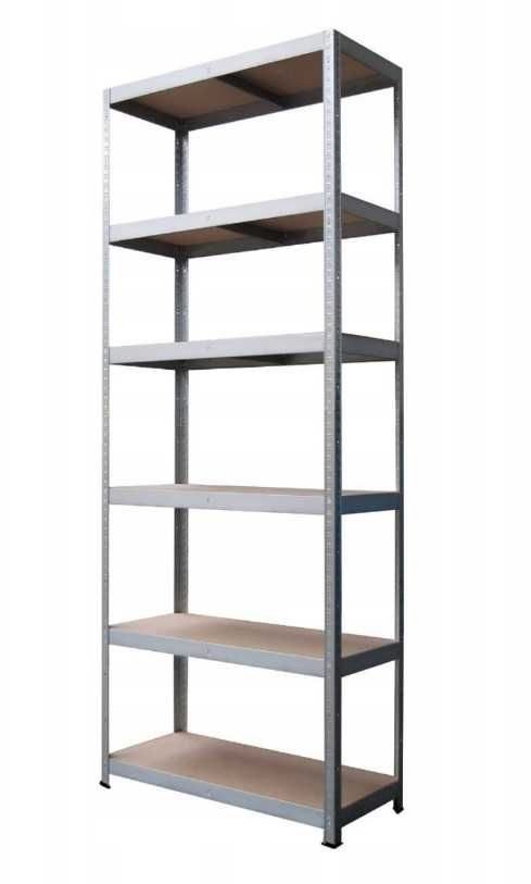 2x REGAŁ magazynowy metalowy 225 x 90 x 40 cm max 220 kg na półkę