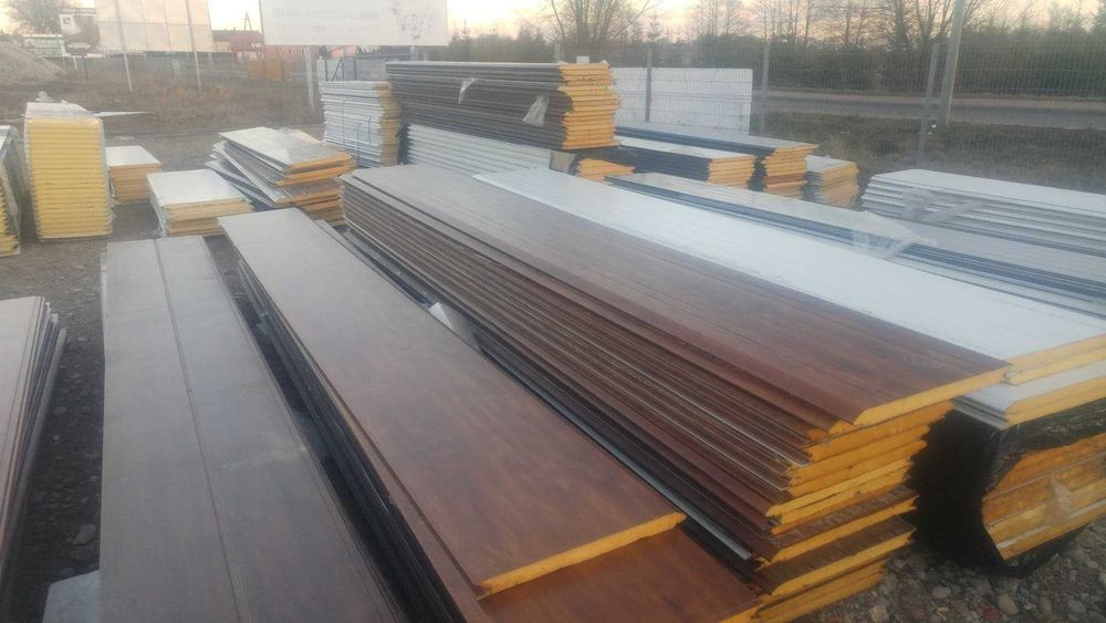 Płyta warstwowa 40mm/ długości od 2-4m, mix kolorów/ NOWA II gat