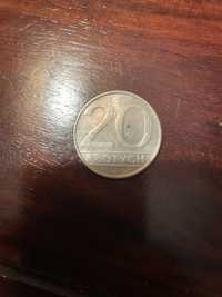 Moneta 20zł z 1986 roku PRL