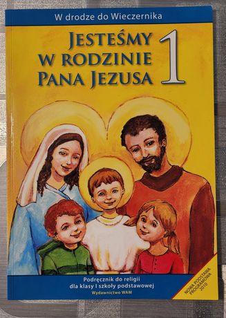 Podręcznik do religii kl.1 szk.podst.Jestesmy w rodzinie Pana Jezusa.