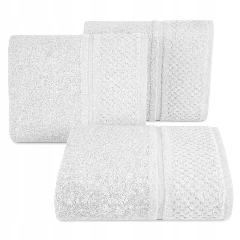 Ręcznik Kąpielowy Bawełniany Ibiza 50x90 Biały