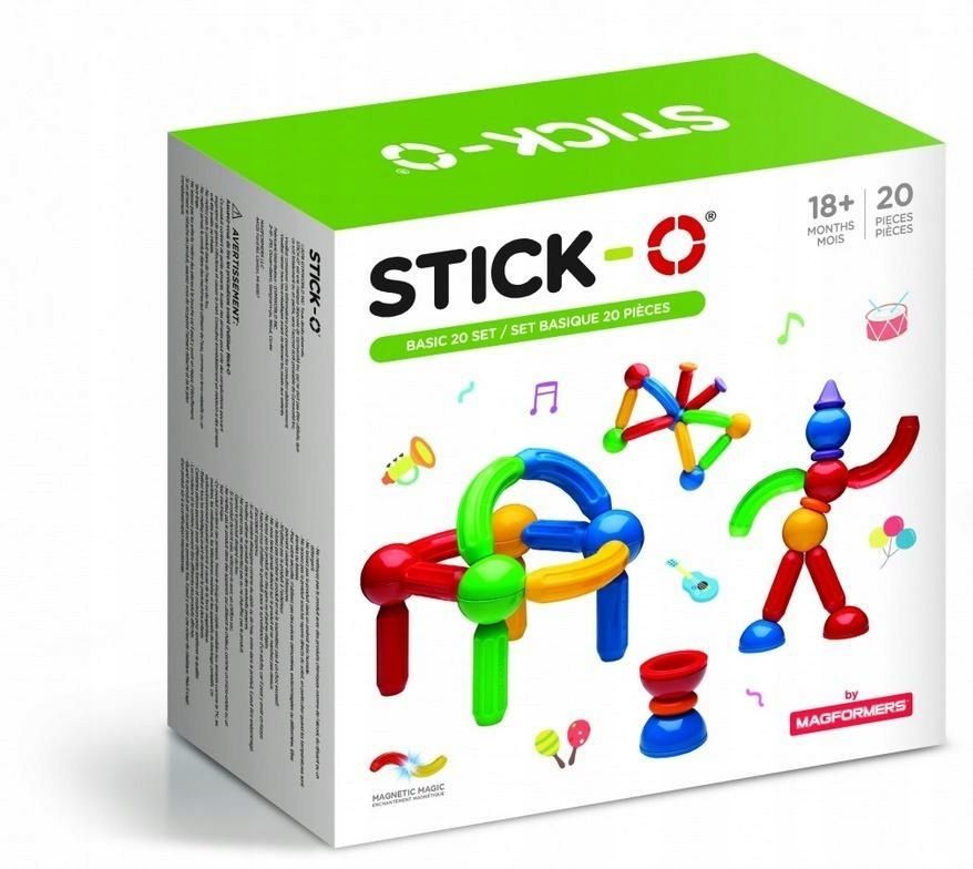 Magformers Stick-o Basic 20el, Magformers