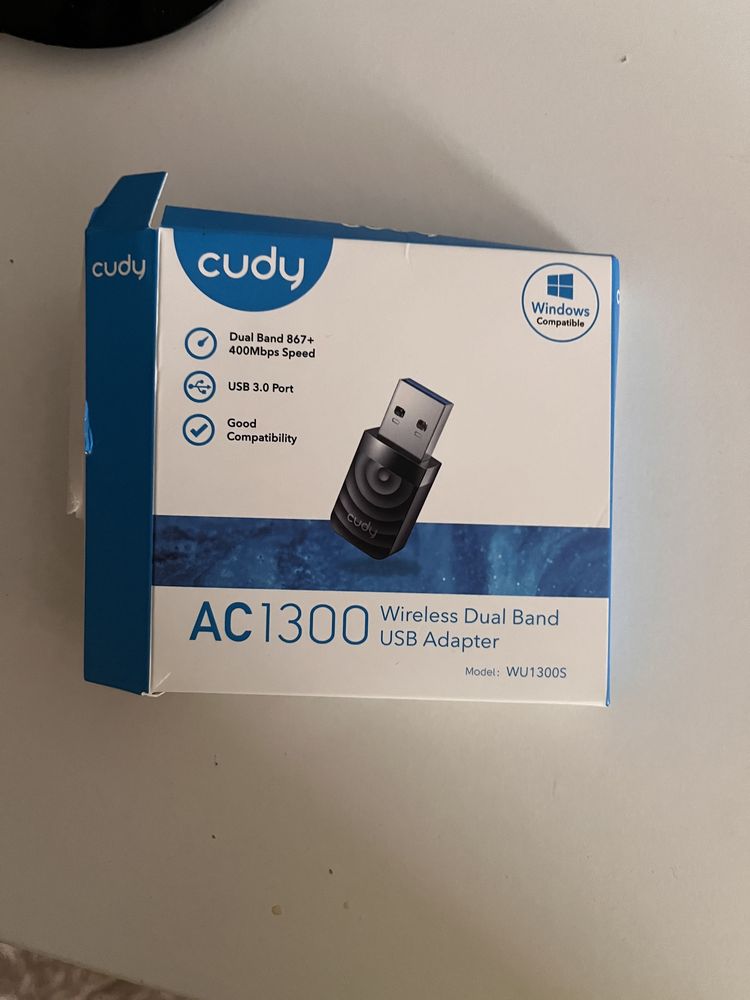 Karta sieciowa Wifi do komputera Cudy WU1300S 1300Mb/s