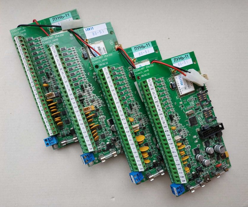 Охоронна сигналізація централь ППК Lun11 для охорони приміщень