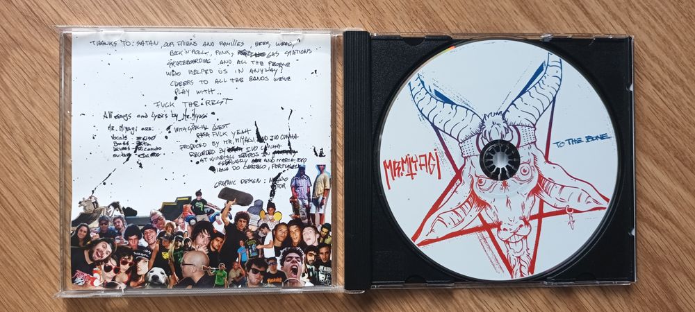 Cd Mr. Miyagi album to the Bone