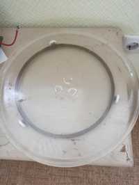 Тарелка для микроволновки 30 см, с роллером