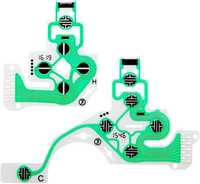 Folia taśma przewodząca pod przyciski pada do PS4 DualShock 4  JDS-030