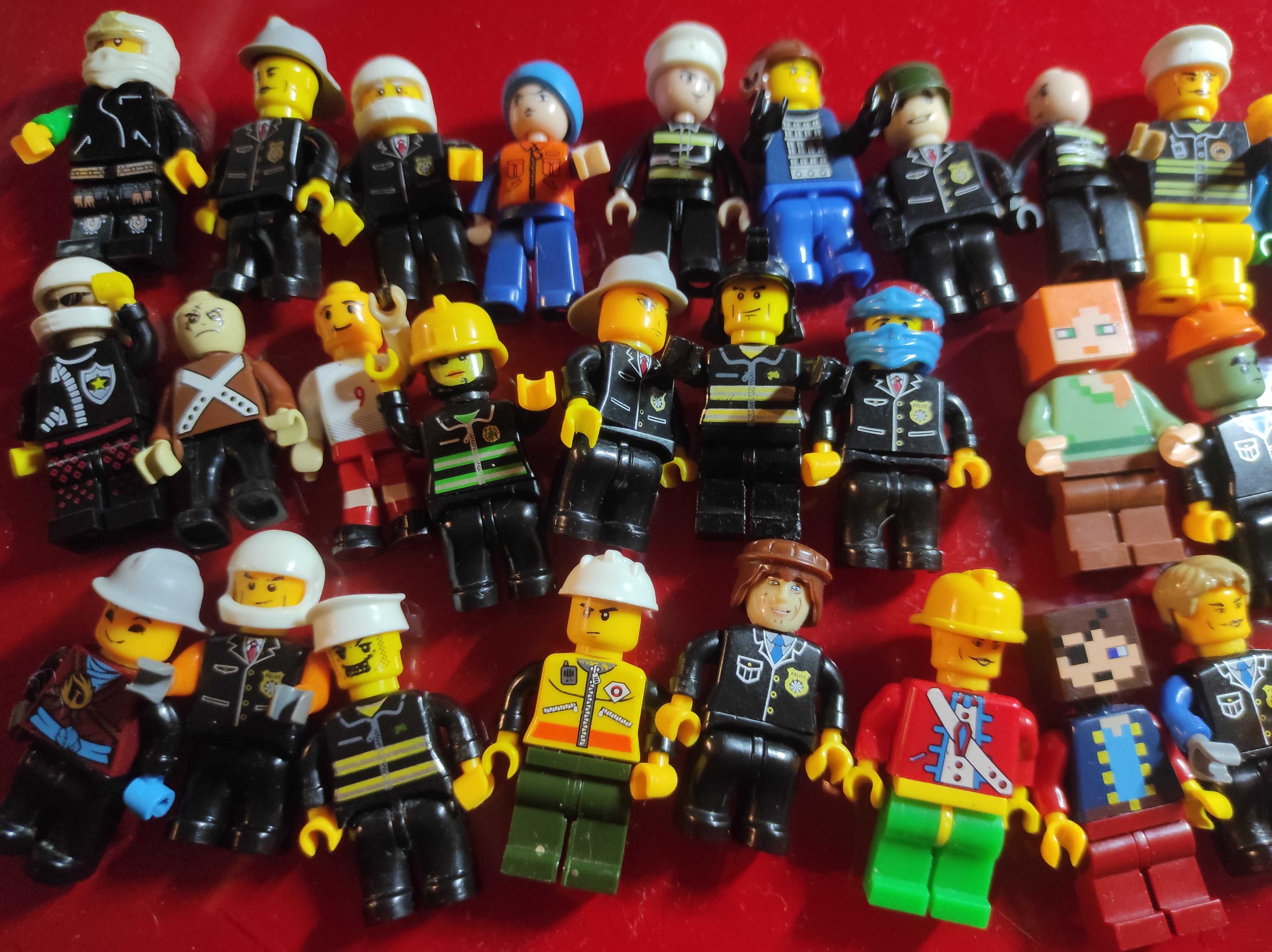 Klocki plastikowe minifigurki Mini figurki 55szt! Kompatybilne z LEGO