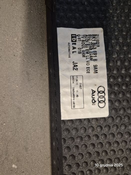 Dywaniki Audi A4 B8 welurowe oryginalne