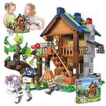 Klocki Minecraft 465 EL MY WORLD Baza domek