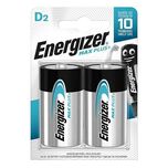 Батарейка лужна Energizer LR20 Max Plus 16000 mAh. Ціна 2 шт. Є гурт!