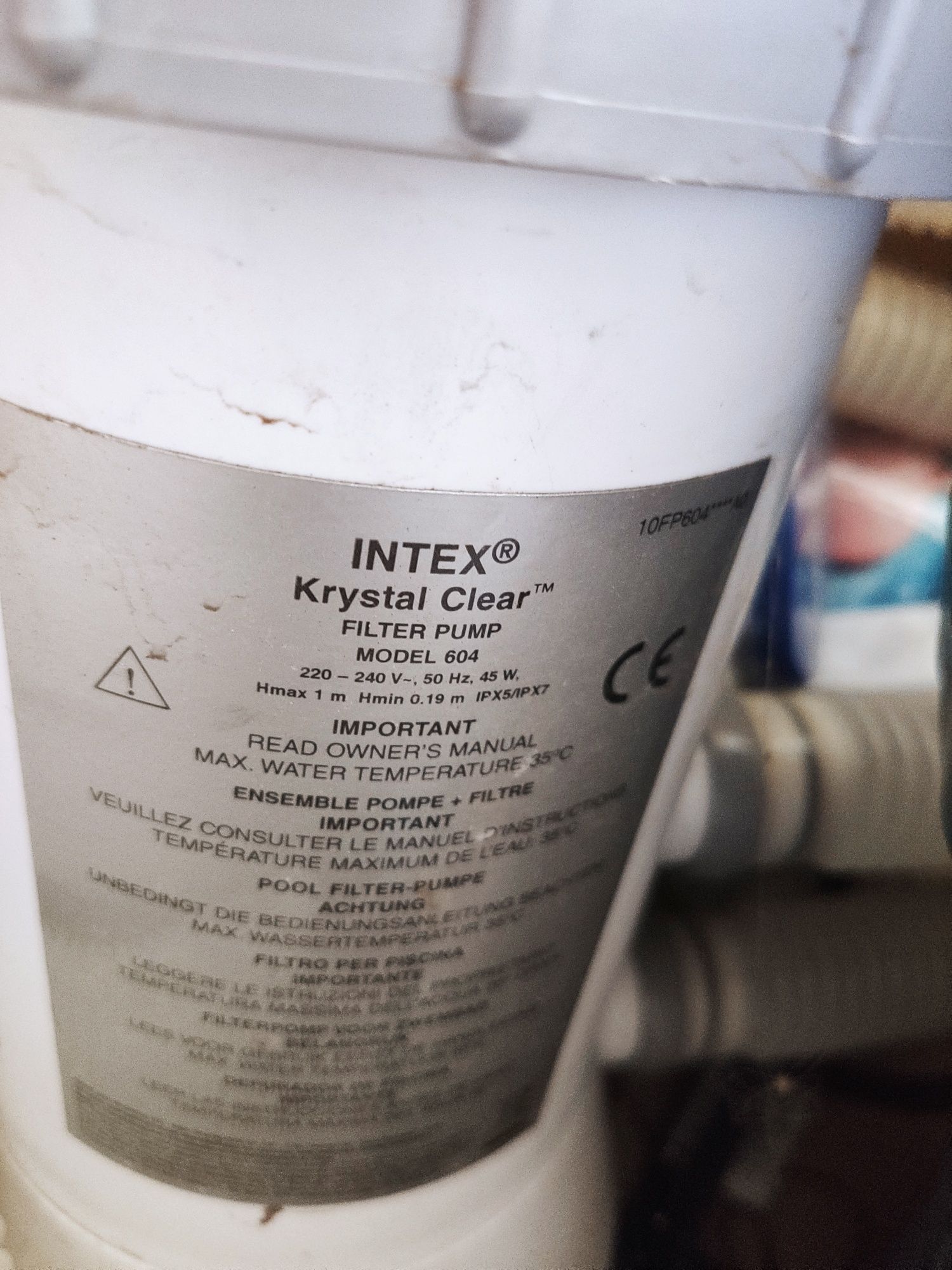 Pompa filtrująca z ogrzewaczem INTEX