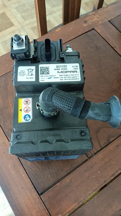 Bateria Sistema Fiat 500 Híbrido