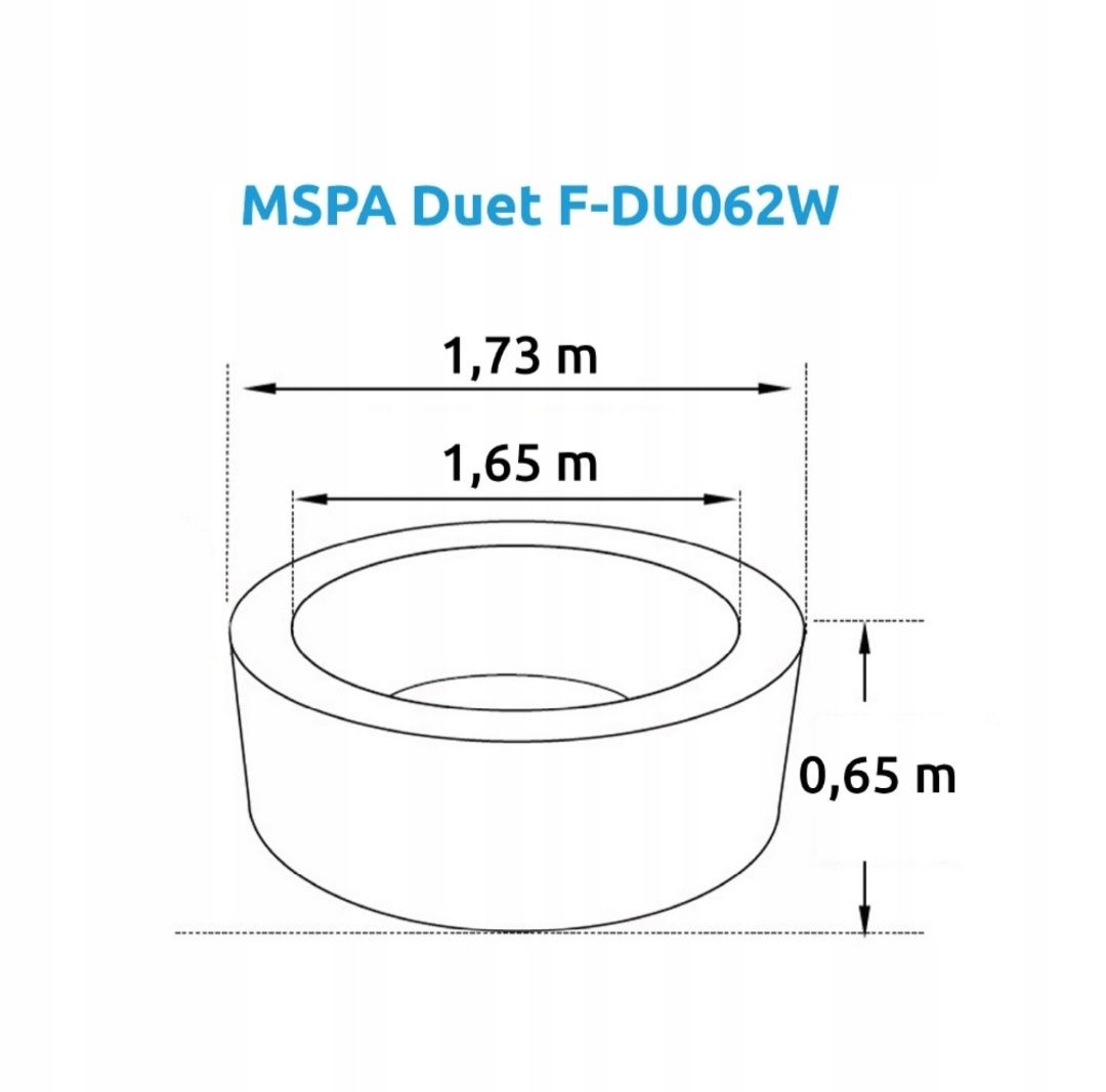 Dmuchane Jacuzzi Duet-Eco MSpa