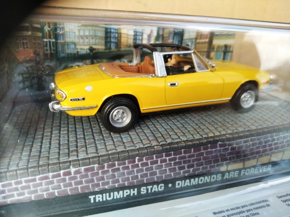 1:43 Triumph Stag  James Bond "Diamonds are Forever" Model