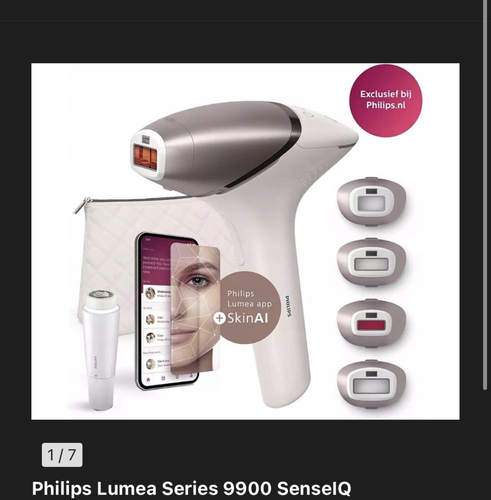 Philips lumea najlepszy model bri958 gwarancja !!