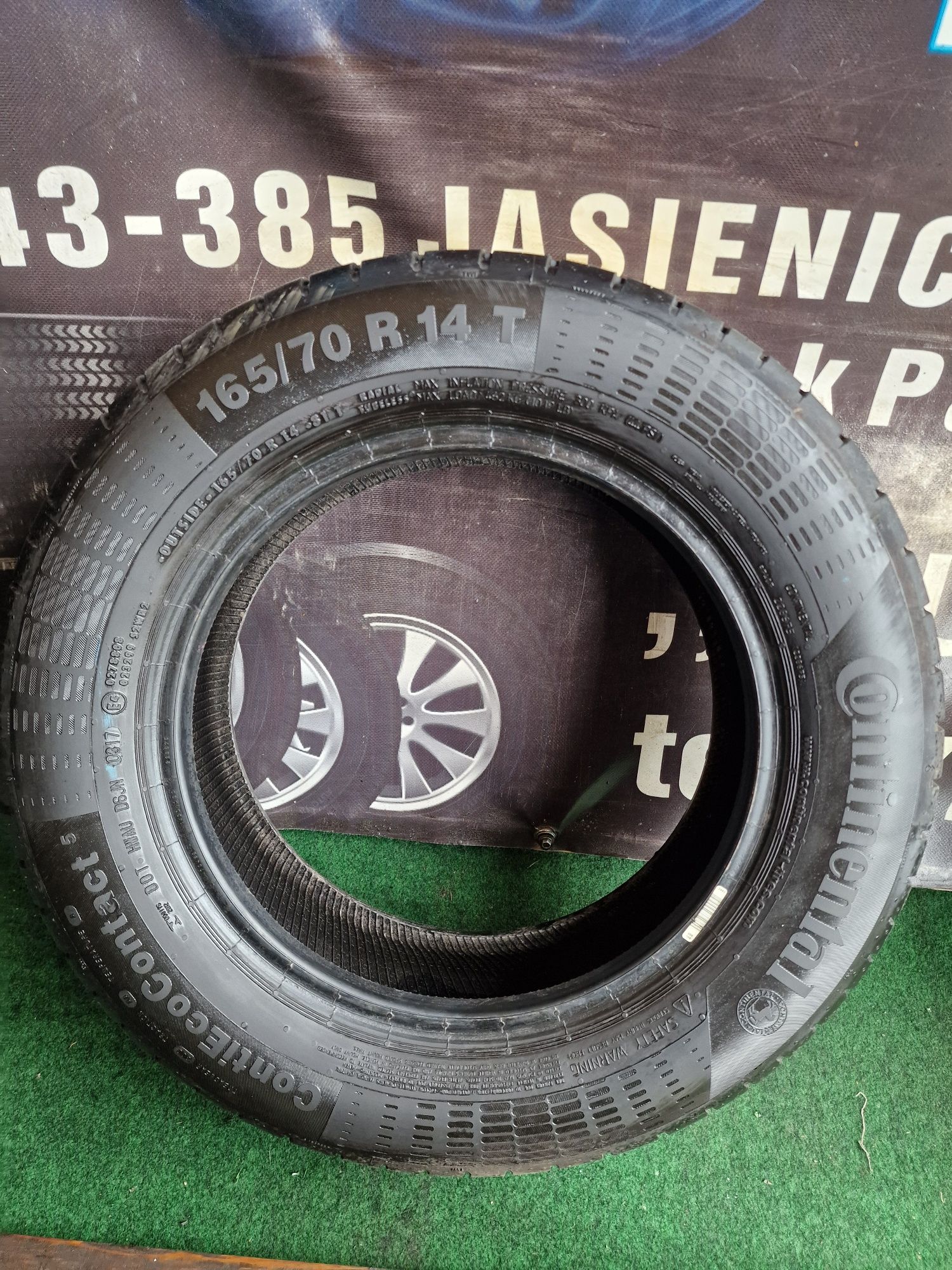Opony letnie 165/70/14 Continental Para