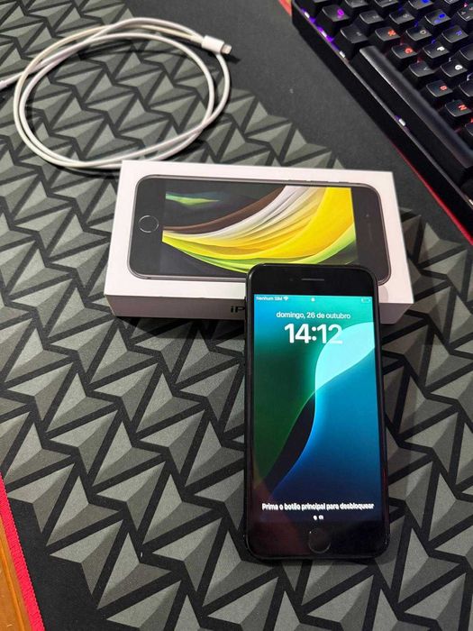 iPhone SE (2020) – 128 GB Excelente Estado, Bateria 80%