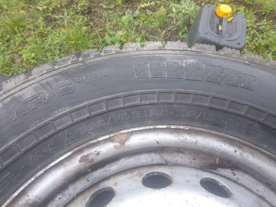 Koła zimowe  VW lt sprinter kpl 4sz zimówki