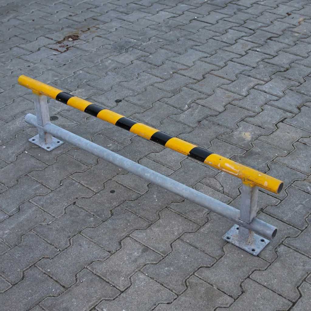 Odbojnice ochronne stalowe odbojnica barierka - różne wymiary